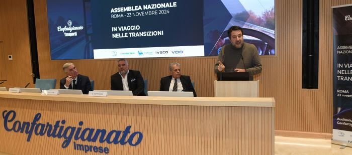 Assemblea 2024: gli impegni del Ministro Salvini per tutelare l’autotrasporto centrale nell’economia dell’Italia e dell’UE