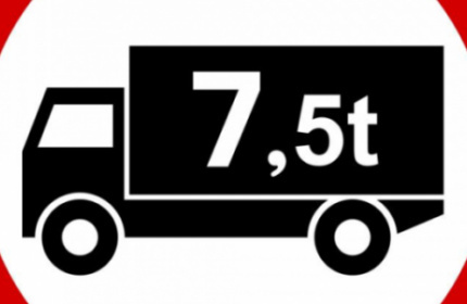 SR 450 “DI AFFI” – Divieto di transito veicoli adibiti al trasporto merci di massa sup. 7,5 ton